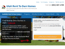 Tablet Screenshot of idealhomeforyou.com